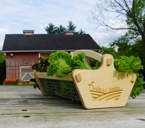 Personalized Garden Basket - 2 sizes - Harvest Basket for Vegetables - Gift for Gardener