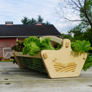 Personalized Garden Basket - 2 sizes - Harvest Basket for Vegetables - Gift for Gardener