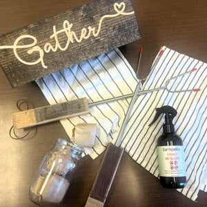 Firepit Gift Bundle with Earthganics