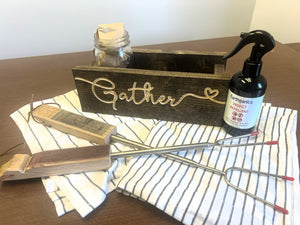 Firepit Gift Bundle with Earthganics