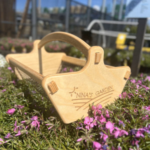Personalized Harvest Basket - Gift for Gardener - Backyard Garden Basket