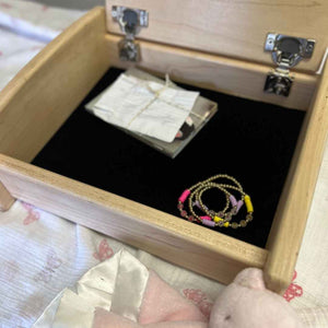 Personalized Engraved Heirloom Baby Keepsake Box First Birthday Newborn Gift
