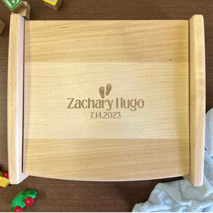 Personalized Engraved Heirloom Baby Keepsake Box First Birthday Newborn Gift