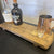 Bourbon Barrel Footed Bar Tray
