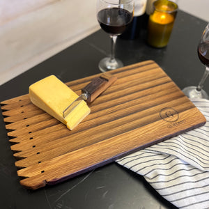 Wine Barrel Cocktail Bar Charcuterie Serving Cutting Board