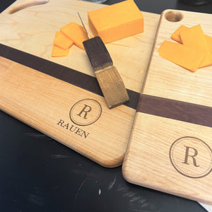 Mini Maple & Wine Cutting Board