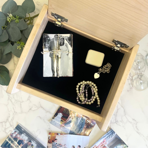 Personalized Wedding Keepsake Box - Wedding Gift Bridal Shower Gift