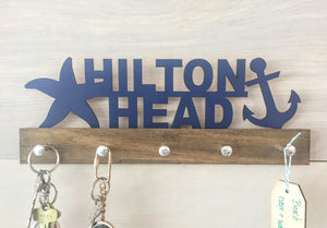 Personalized Beach House Key Holder