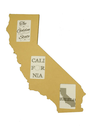 California picture frame 4x6
