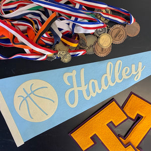 Clearance Personalized Felt Sports Pennant