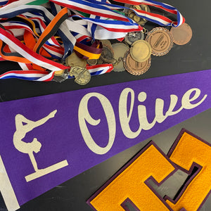 Personalized Felt Sports Pennant