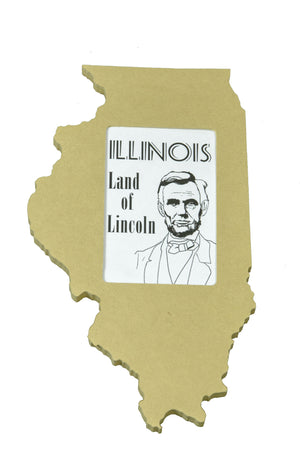 Illinois picture frame 4x6