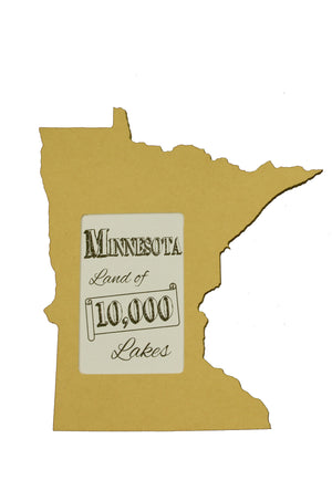 Minnesota picture frame 4x6