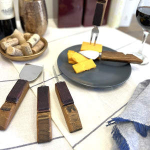 Wine Stave Cheese Tool Set