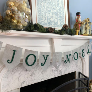 Personalized Holiday Felt Garland