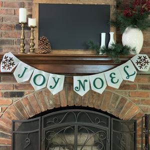 Personalized Holiday Felt Garland
