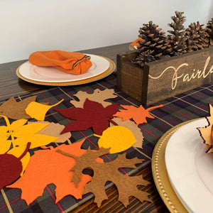 Fall Felt Leaves