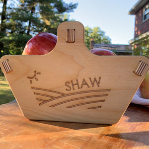 Personalized Harvest Basket - Gift for Gardener - Backyard Garden Basket