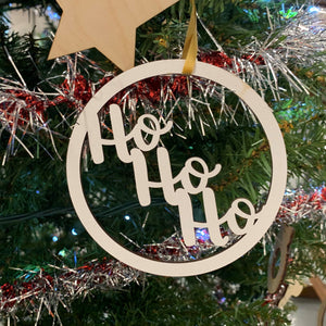 Circle Christmas Ornaments