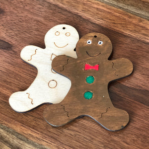 Ready to Paint Christmas Ornament Set