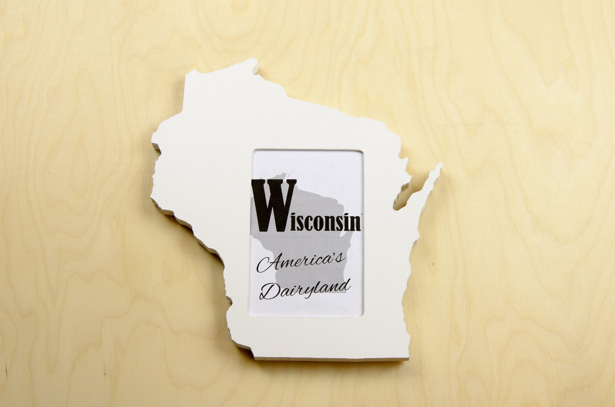 Wisconsin picture frame 4x6