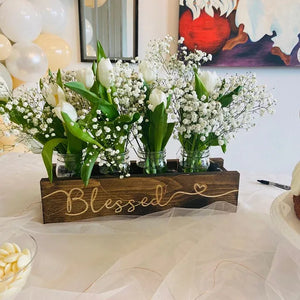 Personalized Mason Jar Holder Centerpiece - Classic