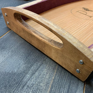 Client Gift Personalized Wine Tray - Realtor Closing Gift - Corporate Branded Client Appreciation Gift - New Home Real Estate Gift