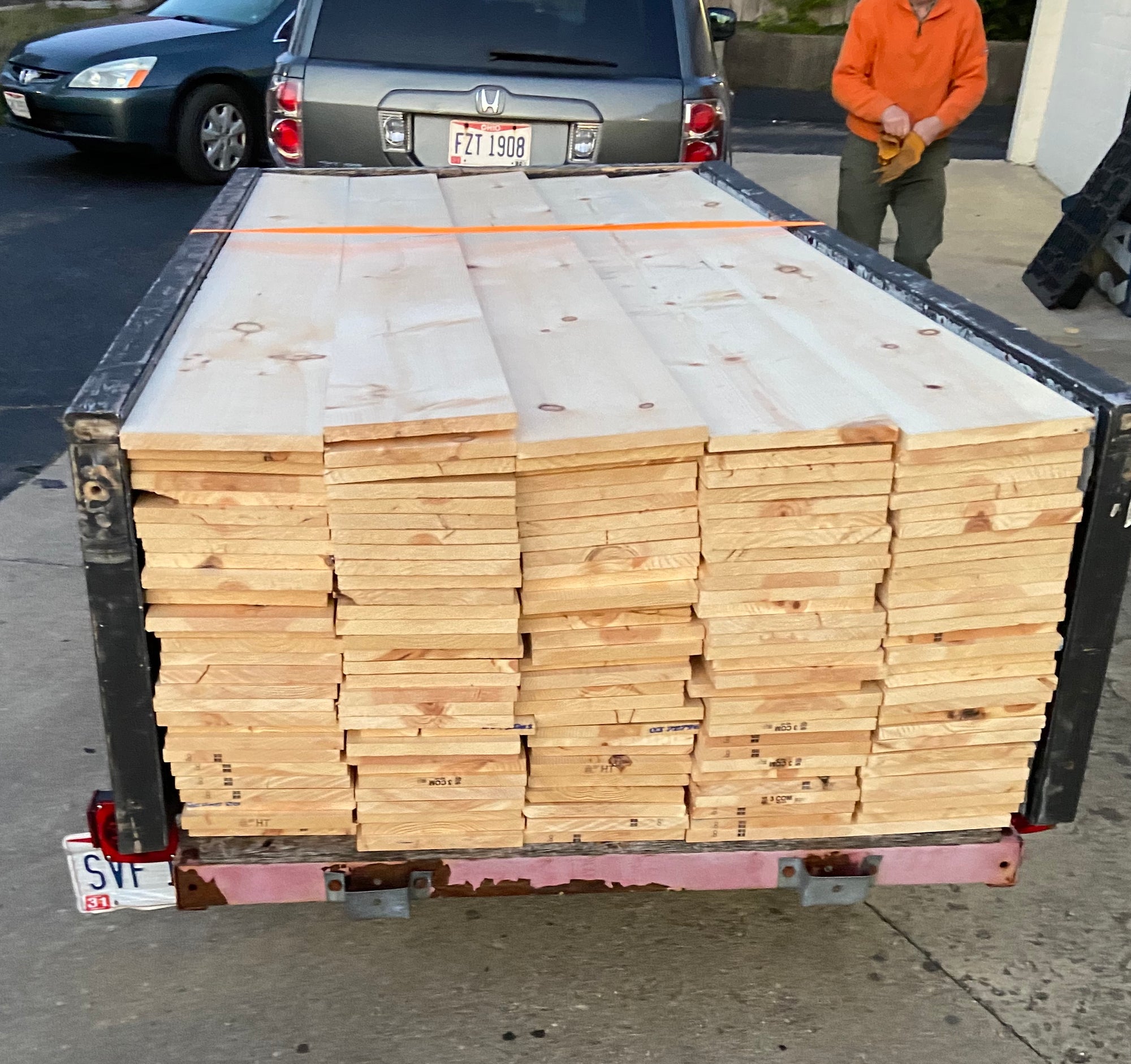 Tuesday April 21 - We got wood!