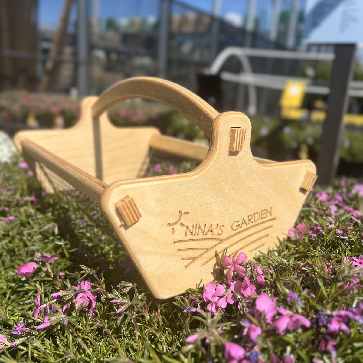 Personalized Harvest Basket - Gift for Gardener - Backyard Garden Basket