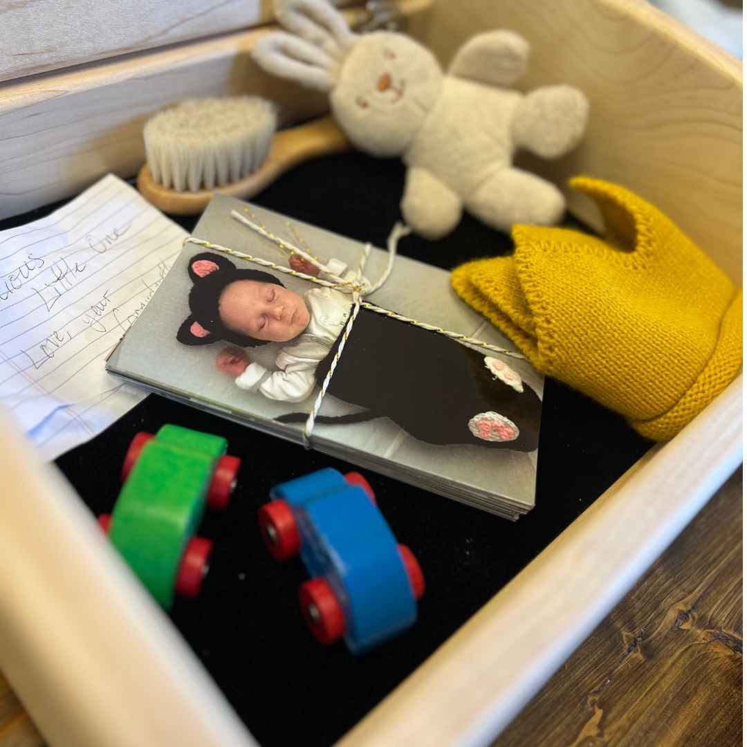 Baptism Keepsake Box for Christening - Personalized Engraved Godparent Gift