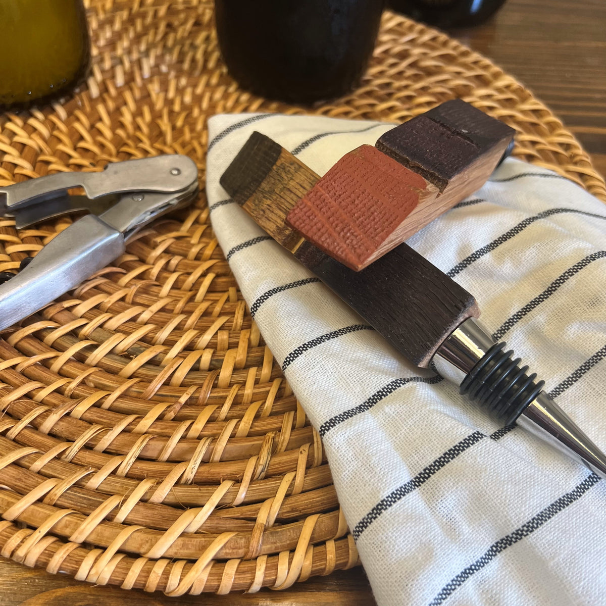 Wine Barrel Bottle Stopper