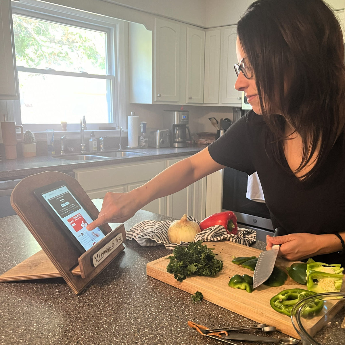 Personalized Cookbook Stand