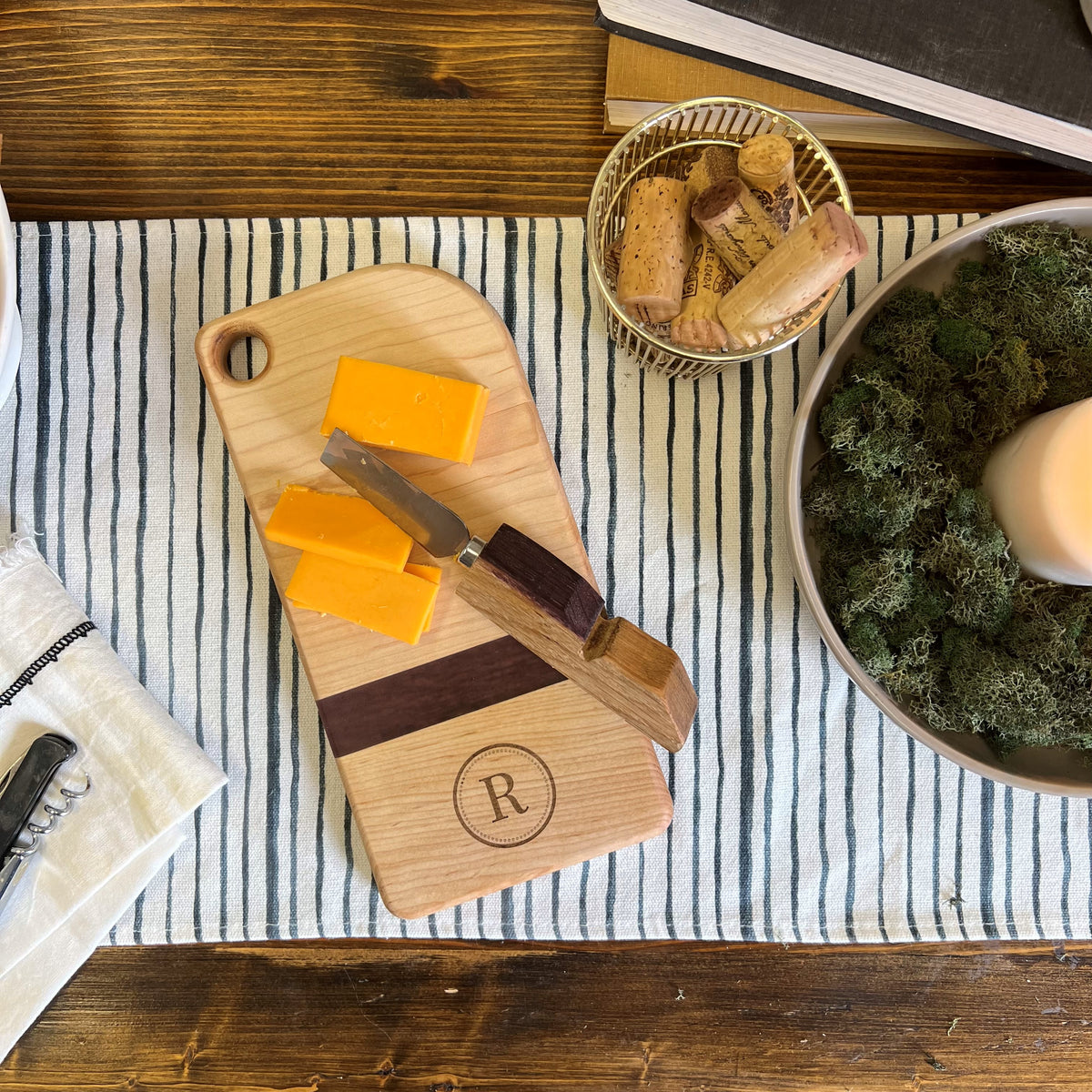 Mini Maple &amp; Wine Cutting Board