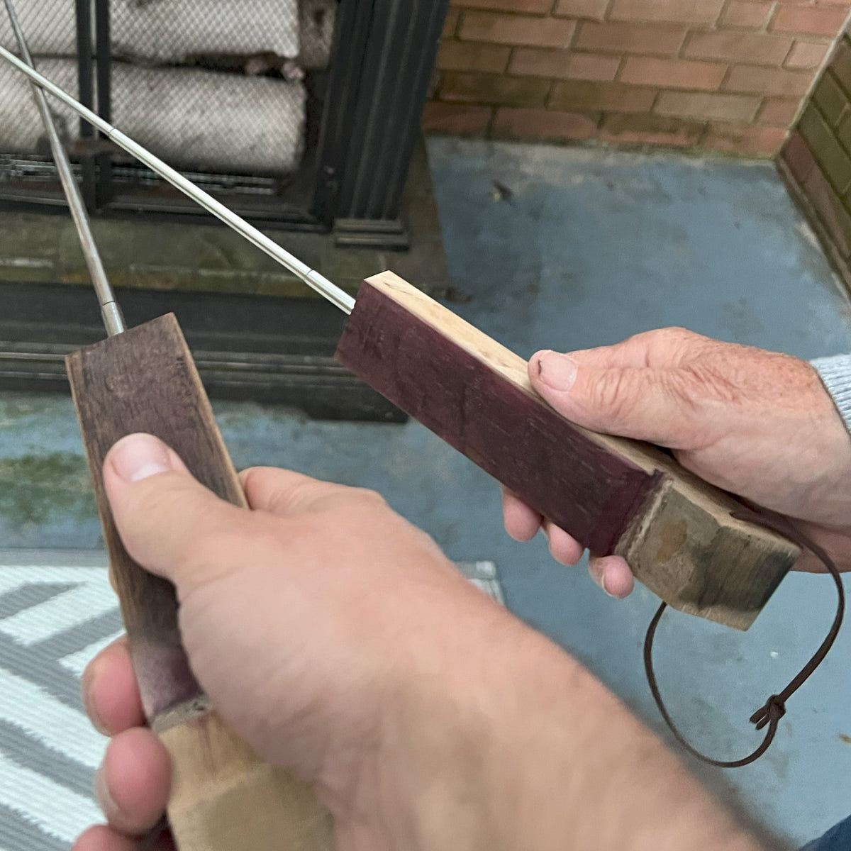 Wine Stave S&#39;mores Marshmallow Sticks