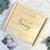 Personalized Wedding Keepsake Box - Wedding Gift Bridal Shower Gift