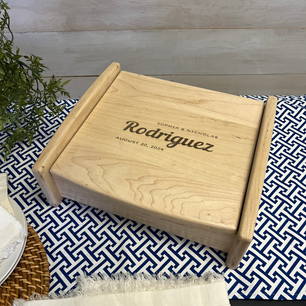 Personalized Wedding Keepsake Box - Wedding Gift Bridal Shower Gift