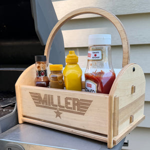 Grill Condiment Holder by Pinecone Home