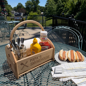 Pinecone Home Picnic Caddy