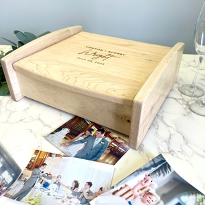 Personalized Wedding Keepsake Box - Wedding Gift Bridal Shower Gift