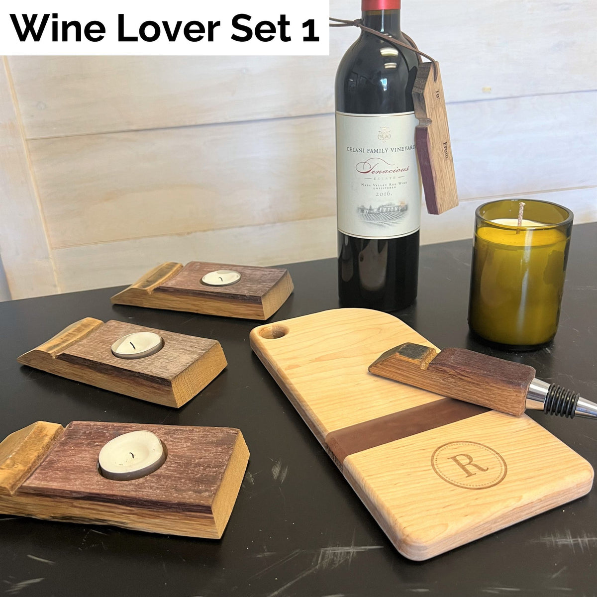 Wine Lover Realtor Closing Gift Set Client Gift Set Pinecone Home