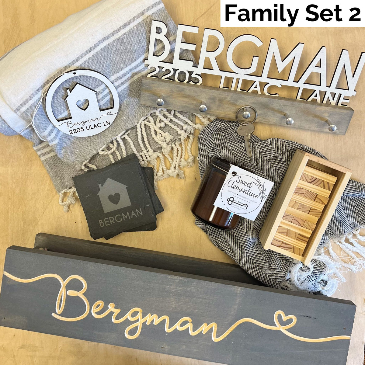 Realtor Closing Gift Client Gift Set for Family