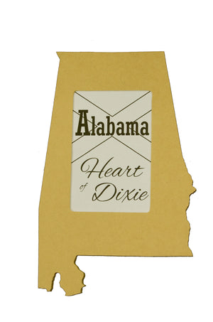 Alabama picture frame 4x6
