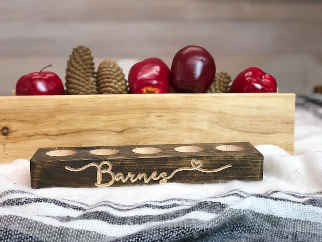 Clearance candle holder