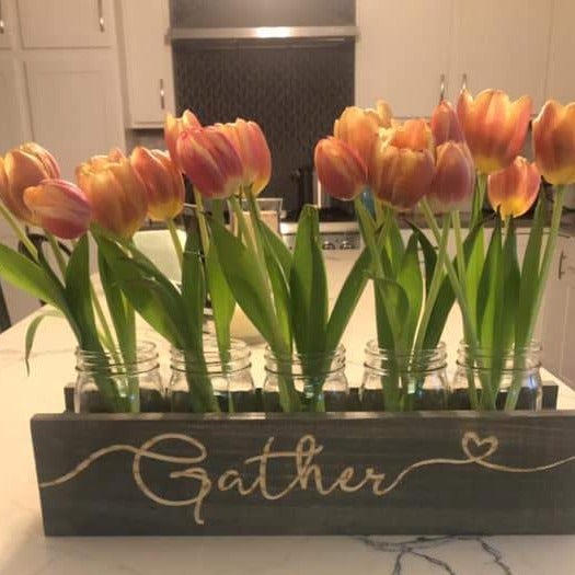 QUICK SHIP: Classic Mason Jar Centerpiece Box