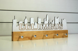 Columbus Skyline Key Holder