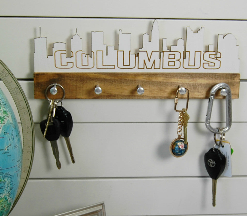 Columbus Skyline Key Holder