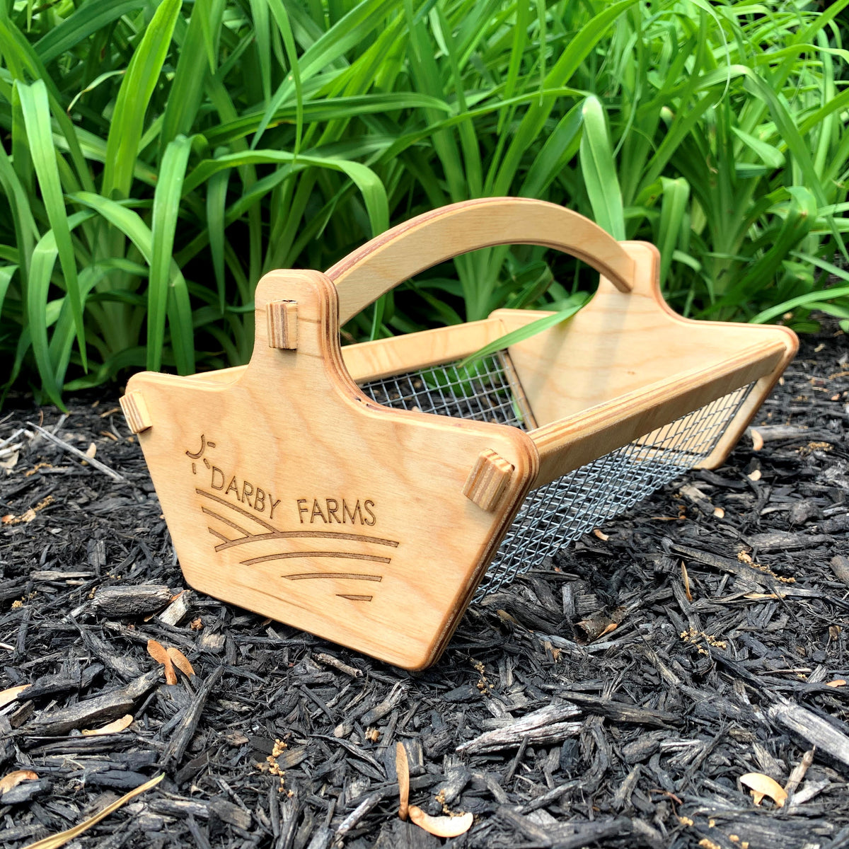 Personalized Harvest Basket - Gift for Gardener - Backyard Garden Basket