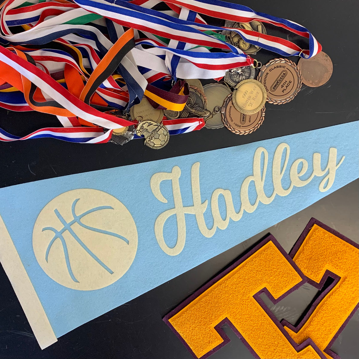 Clearance Personalized Felt Sports Pennant