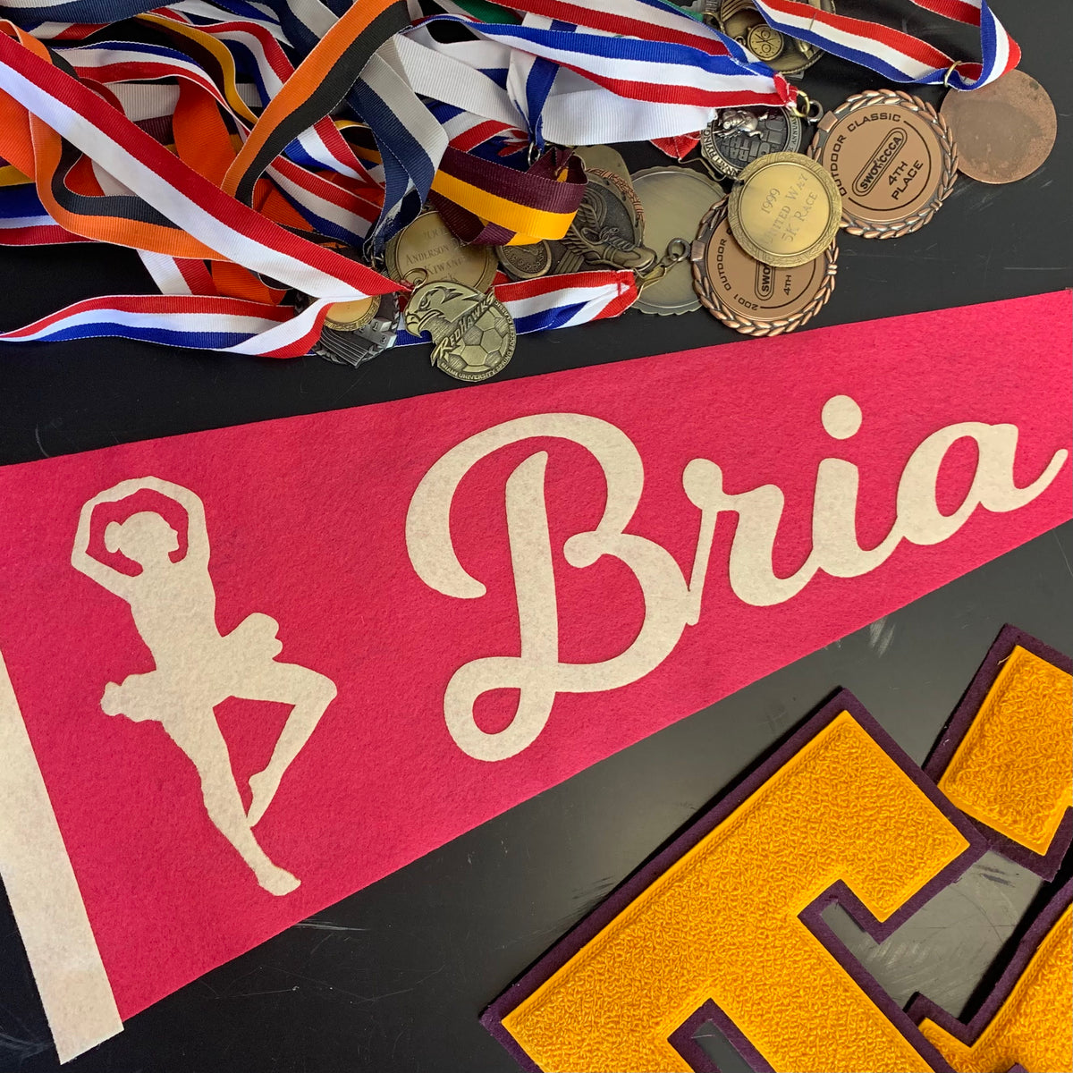 Clearance Personalized Felt Sports Pennant