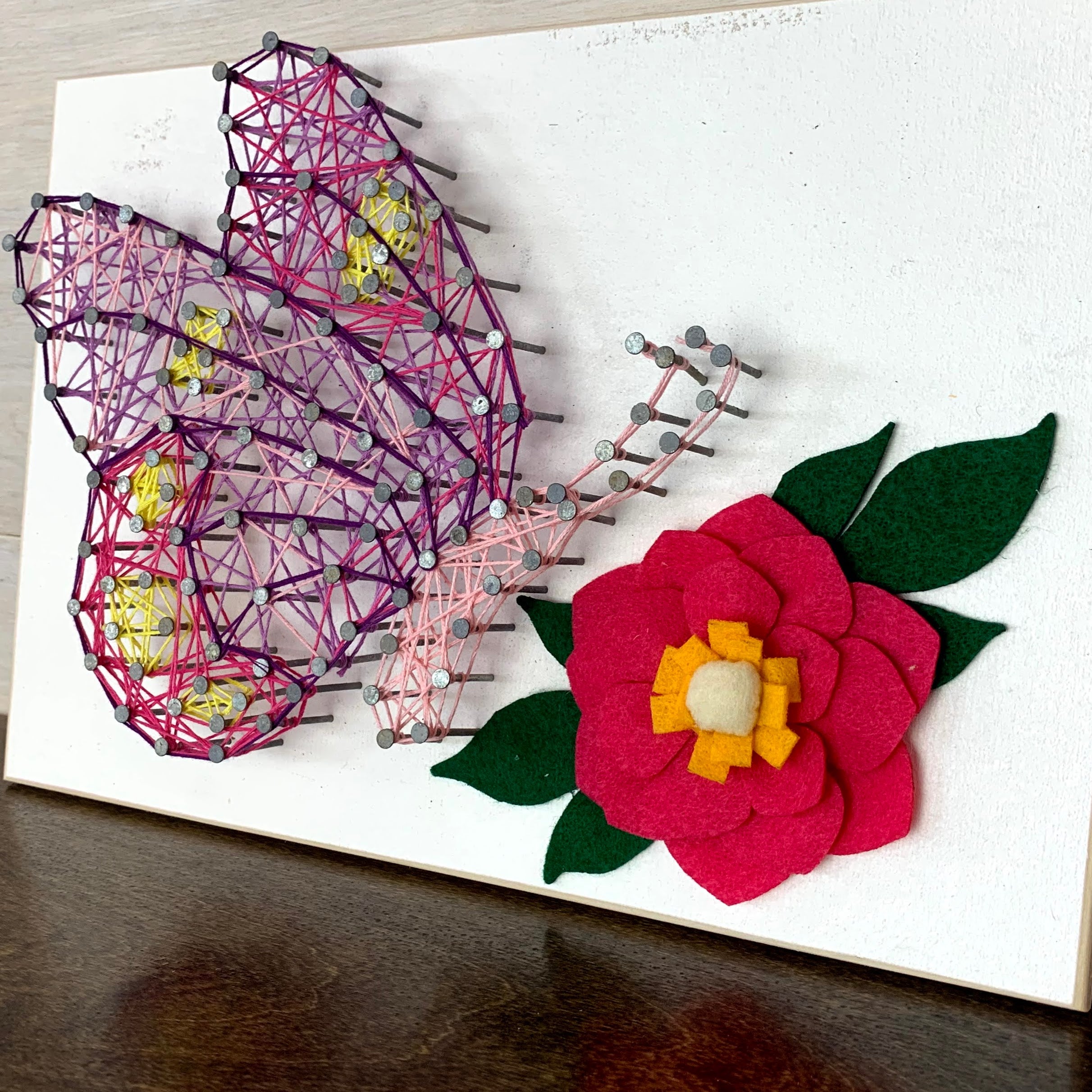 Hawthorn Handmade - Gertrude Flower Felt Craft Kit - Cross Street